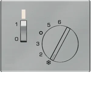 Centre plate with setting knob, rocker and lens  s - Görsel 1