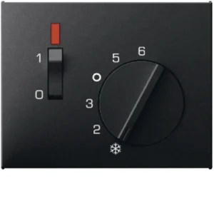 Centre plate with setting knob, rocker and lens  a - Görsel 1