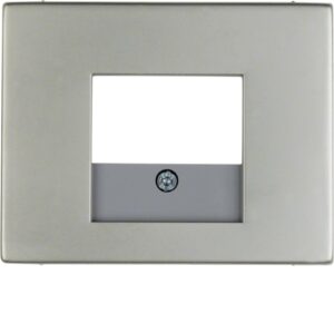 K.1/K.5 230 V USB Şarj Çiftli 3A Priz Mekanizma Kapak Çelik - Görsel 1