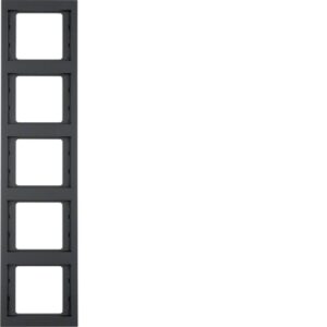 K.1 Beşli Dikey Çerçeve Antrasit - Görsel 1