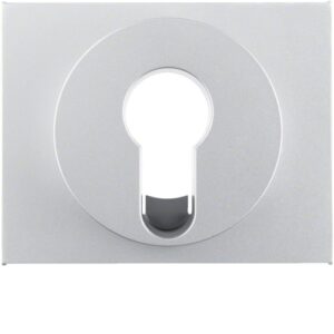 Centre plate for key switch/key push-button alu, l - Görsel 1