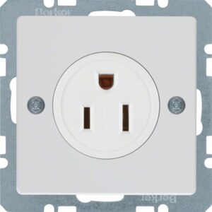 Socket outlet with earth contact, USA/CANADA, NEMA - Görsel 1