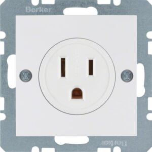 Socket outlet with earth contact, USA/CANADA, NEMA - Görsel 1