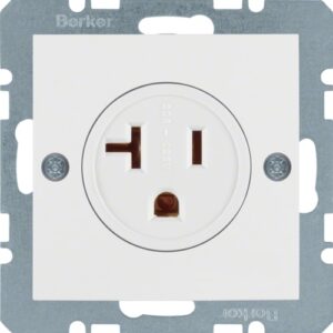 Socket outlet with earth contact, USA/CANADA, NEMA - Görsel 1