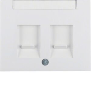 K.1/K.5 İkili Data Korumalı Kapak Beyaz - Görsel 1