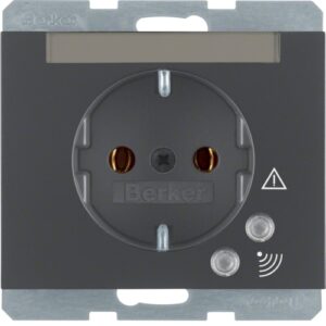 SCHUKO-socket outlet with overvoltage protection - Görsel 1