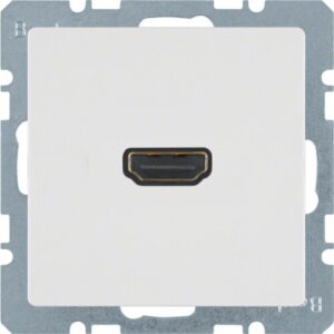 Q.1/Q.3/Q.7/Q.9 HDMI  90°Çıkış Soketi Beyaz - Görsel 1