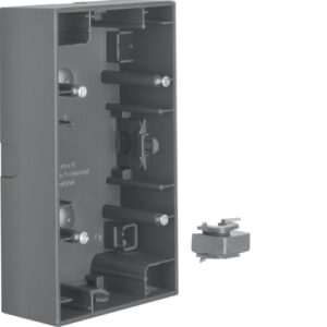 Surface-mounted housing 2gang  anthracite, matt  ( - Görsel 1