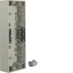 Surface-mounted housing 3gang  stainless steel, la - Görsel 1