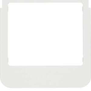 Frame Audio Round White Po. Matt - Görsel 1