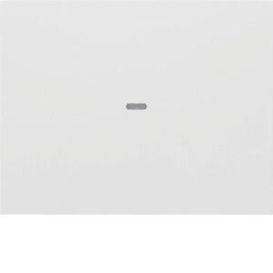 K.1/K.5 Monoblok Anahtar Kapak 1 Gang Beyaz - Görsel 1