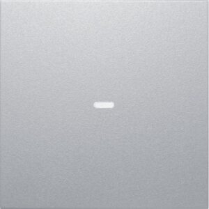 S.1/B.3/B.7 Monoblok Anahtar Kapak 1 Gang Alüminyum - Görsel 1