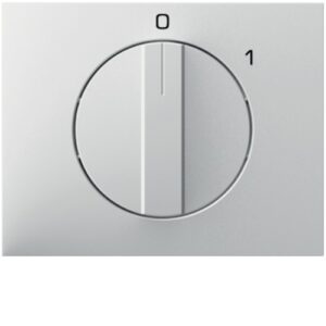 Centre plate with rotary knob for rotary switch p