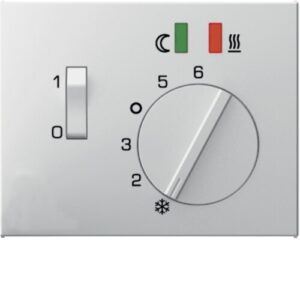 Centre plate with setting knob, rocker and lenses - Görsel 1