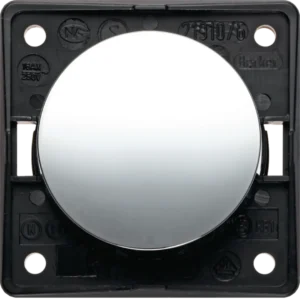 Rocker switch  chrome, glossy  (Berker Integro) - Görsel 1