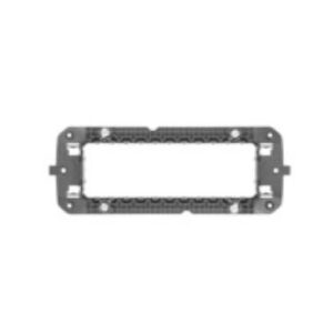 ITALIAN STANDARD SUPPORT 6 GANG CHORUS ANTHRACITE - Görsel 1