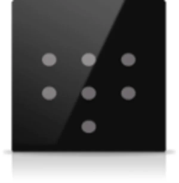 MONA 7 BUTTON SW. BLACK WITH PIR SENSOR (MNB-SS07)