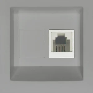 SINGLE RJ11 TELEPHONE NATURAL (INT-C009-04-01) - Görsel 1